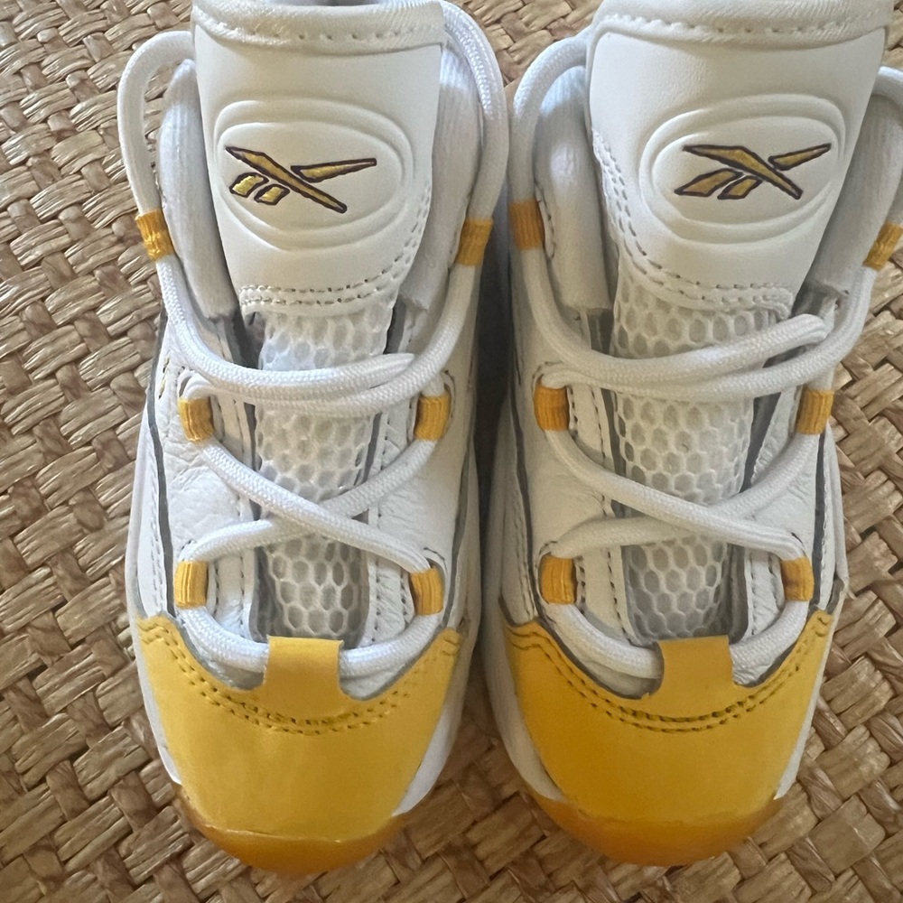 Reebok Kids Sneakers - White and Yellow
